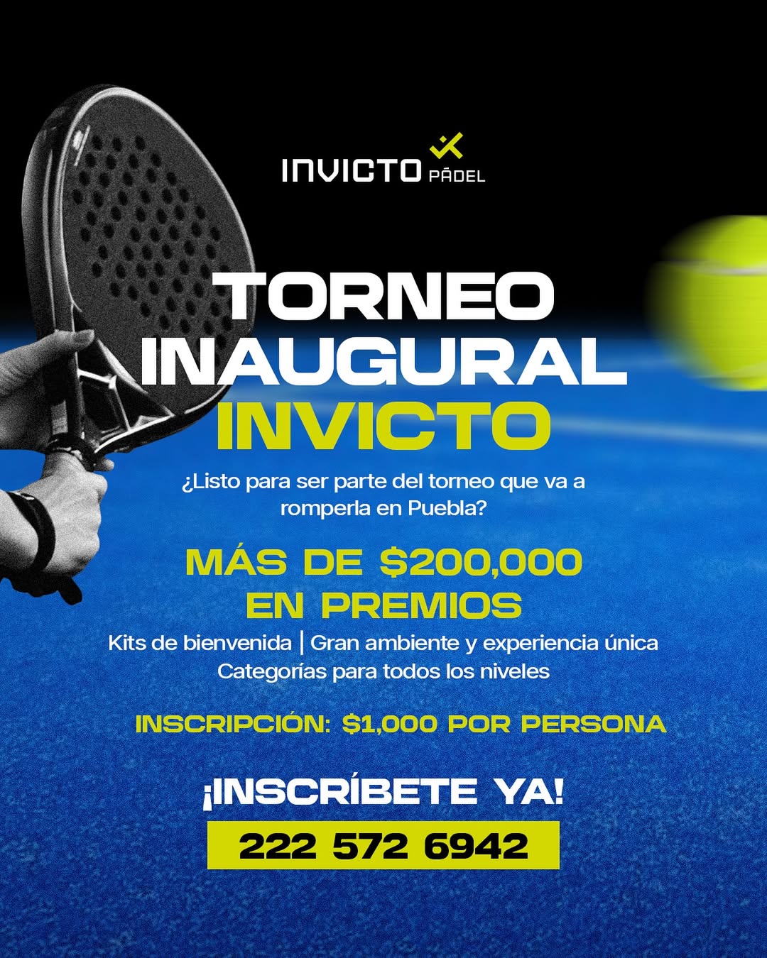Torneo de Inauguración Invicto