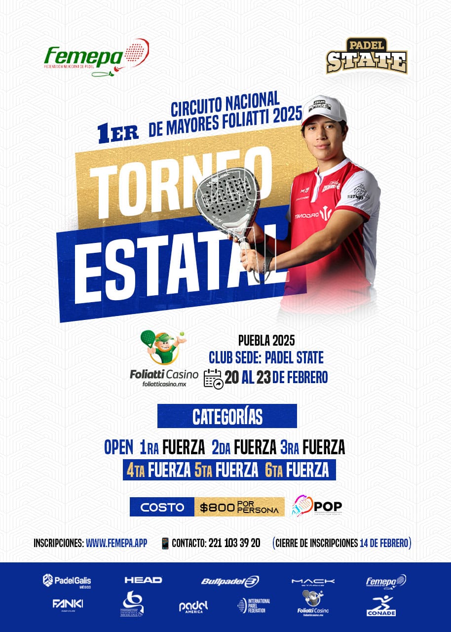 1er Estatal Puebla 2025